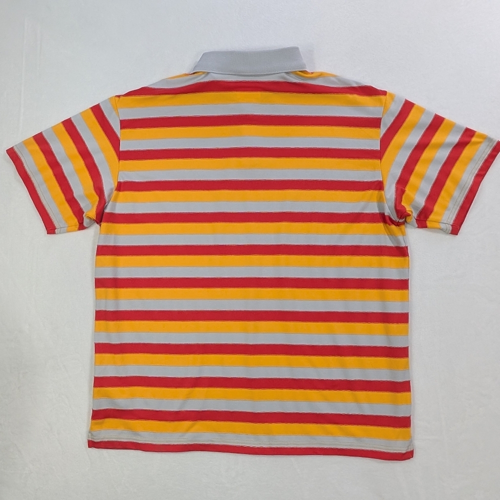 Columbia Men’s XXL Omni-Shade Striped Performance Polo | Classic‎ Golf Style - Picture 5 of 6